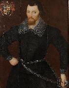 Hieronimo Custodis Portrait of a Gentleman, Probably Wilson Gale oil on canvas